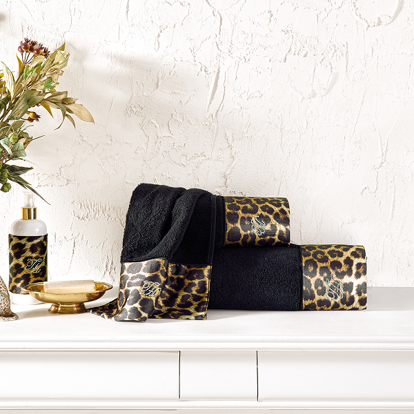 Комплект рушників Tivolyo Home (Leopard, 28х50 / 50х100 / 75х150)